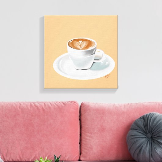 Espresso Leinwanddruck (Insitu (Wohnzimmer))