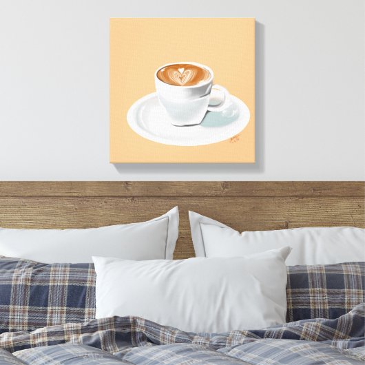 Espresso Leinwanddruck (Insitu (Schlafzimmer))