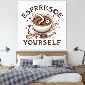 Espresso Leinwanddruck (Insitu (Schlafzimmer))