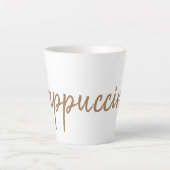 Espresso-Liebhaber von Cappuccino Milchtasse (Vorderseite)