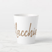 Espresso-Liebhaber von Macchiato Milchtasse (Vorderseite)