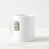 Espresso Lustige Kaffee-Typografie-Design Kaffeetasse (Vorderseite Links)