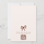 Espresso Martini A Tini etwas Näheres Brautparty Einladung (Rückseite)