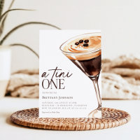 Espresso Martini A Tini One Baby Dusche