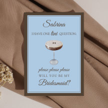 Espresso Martini Bitte Vorschlag von Bridesmaid