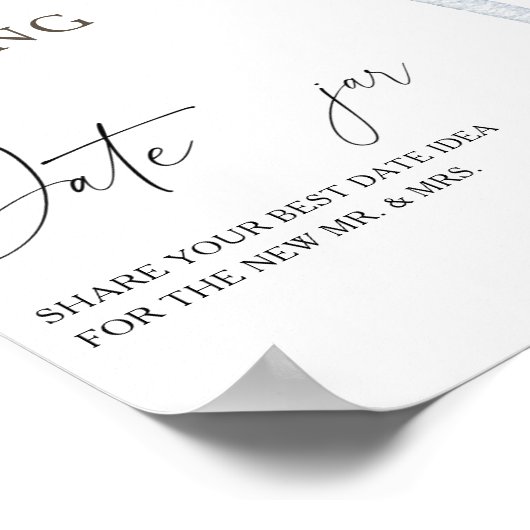 Espresso Martini Brautparty Poster (Ecke)