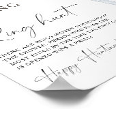 Espresso martini Brautparty Ringjagd Poster (Ecke)