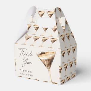 Espresso Martini Brautparty Vielen Dank Geschenkschachtel