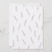 Espresso Martini Bridal Shower Einladung (Rückseite)