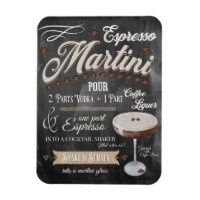 Espresso Martini Chalkboard Rezept