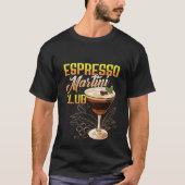 Espresso Martini Club Cocktail Drink Kaffee Liqueu T-Shirt (Vorderseite)