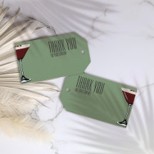 Espresso Martini Cocktail Gastgeschenk Tag