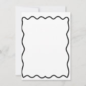 Espresso | Martini | Cocktail Geburtstag Einladung (Rückseite)