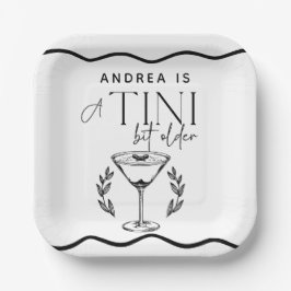 Espresso | Martini | Cocktail Geburtstag Pappteller