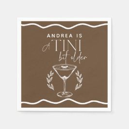 Espresso | Martini | Cocktail Geburtstag Serviette
