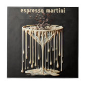 Espresso Martini Cocktail Hour Fliese (Vorderseite)