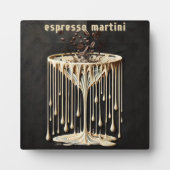 Espresso Martini Cocktail Hour Fotoplatte (Vorderseite)