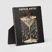 Espresso Martini Cocktail Hour Fotoplatte (Vorderseite)
