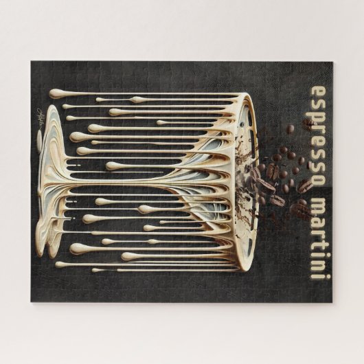 Espresso Martini Cocktail Hour Puzzle (Horizontal)