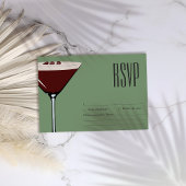 Espresso Martini Cocktail Party UAWG RSVP Karte