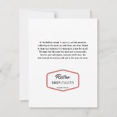 Espresso Martini | Cocktail-Rezept Karte (Rückseite)