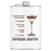 Espresso Martini Cocktail Ristorante da Valentino Flachmann (Vorderseite)