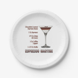 Espresso Martini Cocktail Ristorante da Valentino Pappteller