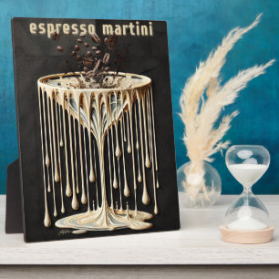 Espresso-Martini-Cocktailstunde Fotoplatte