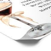 Espresso Martini Drehbuch Poster (Ecke)