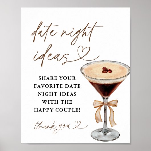 Espresso Martini Drehbuch Poster (Vorne)