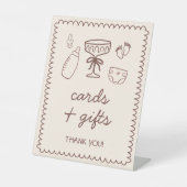 Espresso Martini Kinderdusche Danke Sockelschild (Vorderseite)