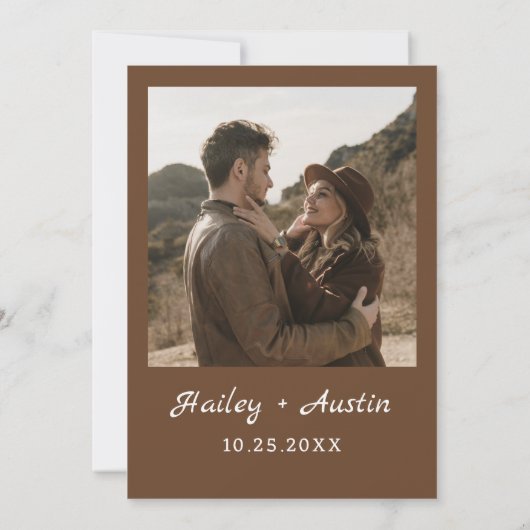 Espresso Martini Liebe Braut Brautparty Einladung (Rückseite)