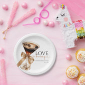 Espresso Martini Liebe Braut Brautparty Pappteller (Party)