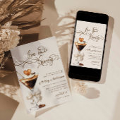 Espresso Martini Liebe Braut Einladung