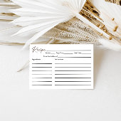 Espresso Martini Liebe brütet Rezept Begleitkarte