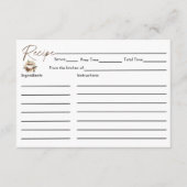 Espresso Martini Liebe brütet Rezept Begleitkarte (Vorderseite)