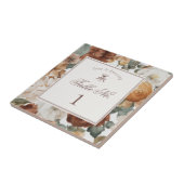 Espresso Martini Love Brauerei Hochzeit Tisch Numm Fliese (Seite)