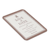 Espresso Martini Love Brewing Coffee Save the Date Magnet (Rechte Seite)