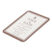 Espresso Martini Love Brewing Coffee Save the Date Magnet (Linke Seite)