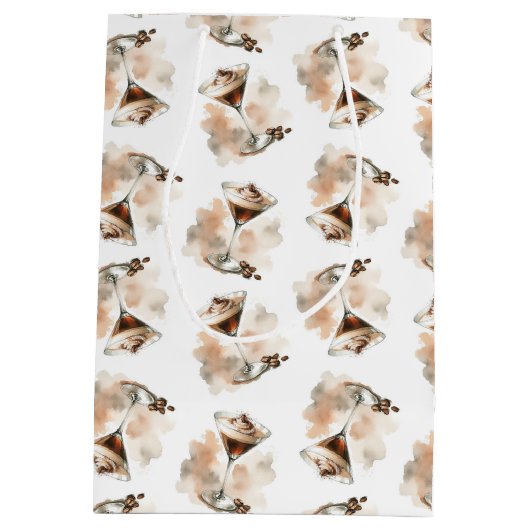 Espresso Martini Mittlerbeutel Mittlere Geschenktüte (Rückseite)