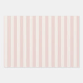 Espresso Martini Pink Bow Feminine Geschenkpapier Set (Vorderseite)