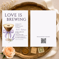 Espresso Martini QR Code Registry Brautparty