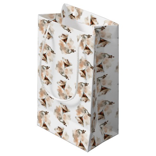 Espresso Martini Small Gevor Geschenktasche Kleine Geschenktüte (Vorderseite Schrägansicht)