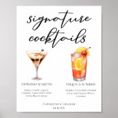 Espresso Martini Tequila Poster (Vorne)