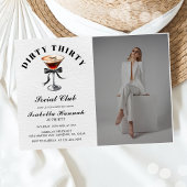 Espresso Martini Tini Bit Older Birthday Photo Einladung