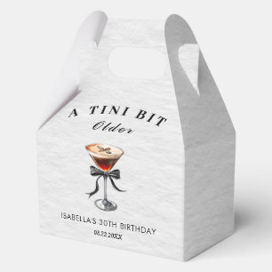 Espresso Martini Tini ein bisschen älter Geburtsta Geschenkschachtel