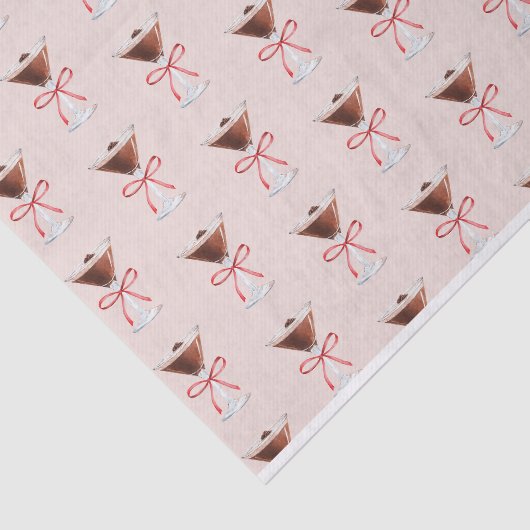 Espresso Martini Tissue-Papier Seidenpapier (Ausschnitt)