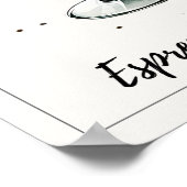 Espresso Martini Traumstrecke Airolo - Gletsch Poster (Ecke)