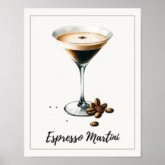 Espresso Martini Traumstrecke Airolo - Gletsch Poster (Vorne)