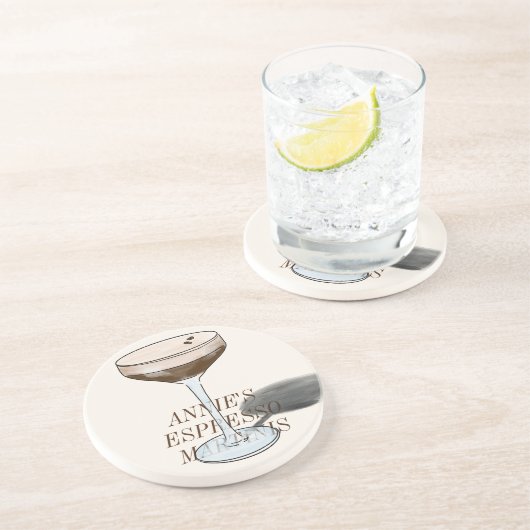Espresso Martini Untersetzer (Seite)